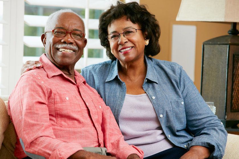 Photo of an older couple